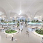 Dubai Airports. DWC Al Maktoum International Airport. Artist's impression of the AED 128 billion expansion of DWC