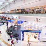 Atrium at DXB. Image courtesy of Dubai Airports.