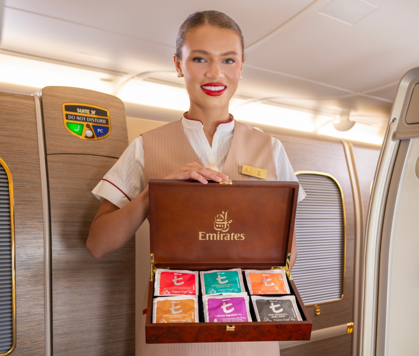 Coffee or tea Image courtesy of Emirates