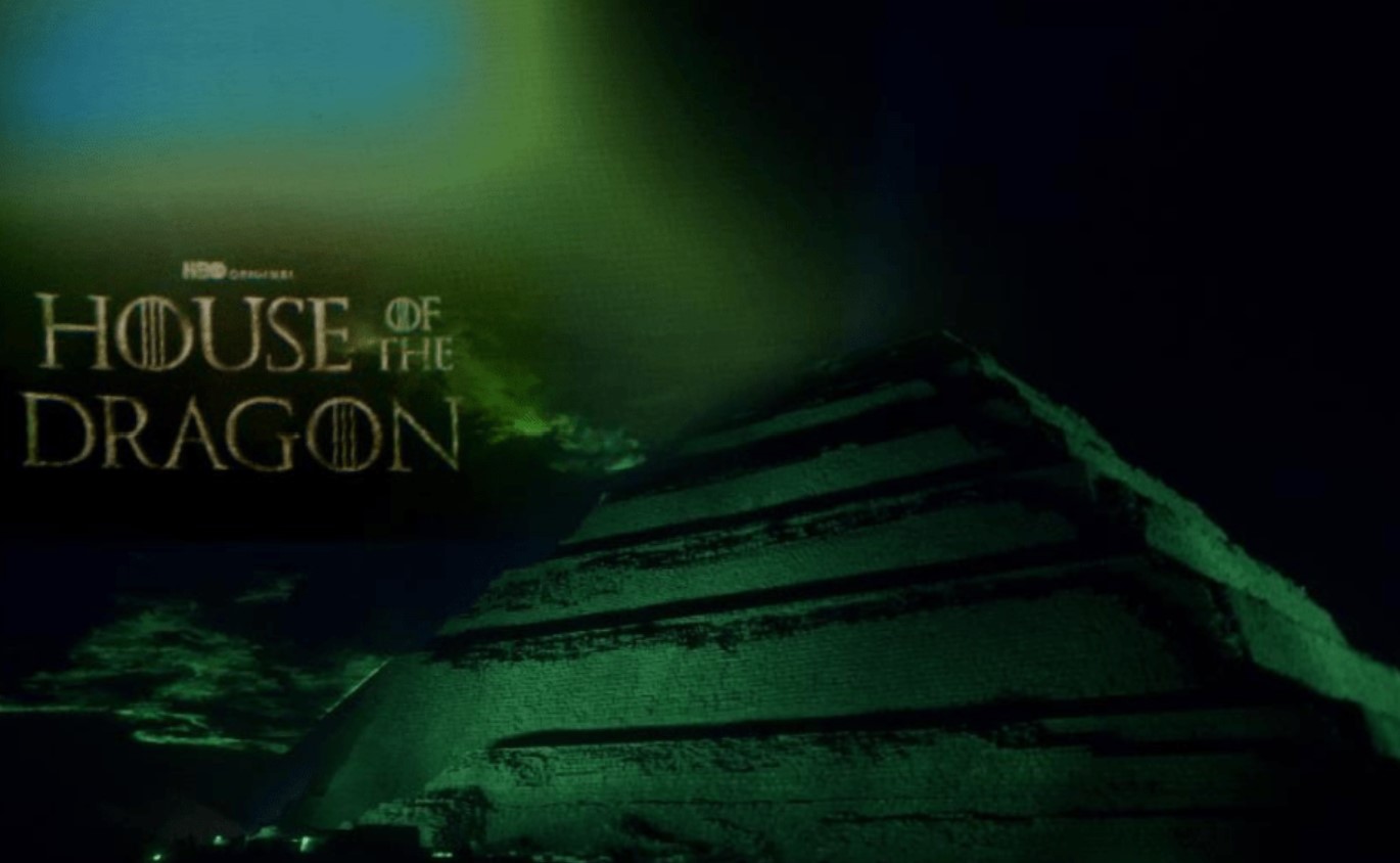 House of the Dragon Premier at the Pyramids of Djoser, Egypt. Image courtesy of HBO