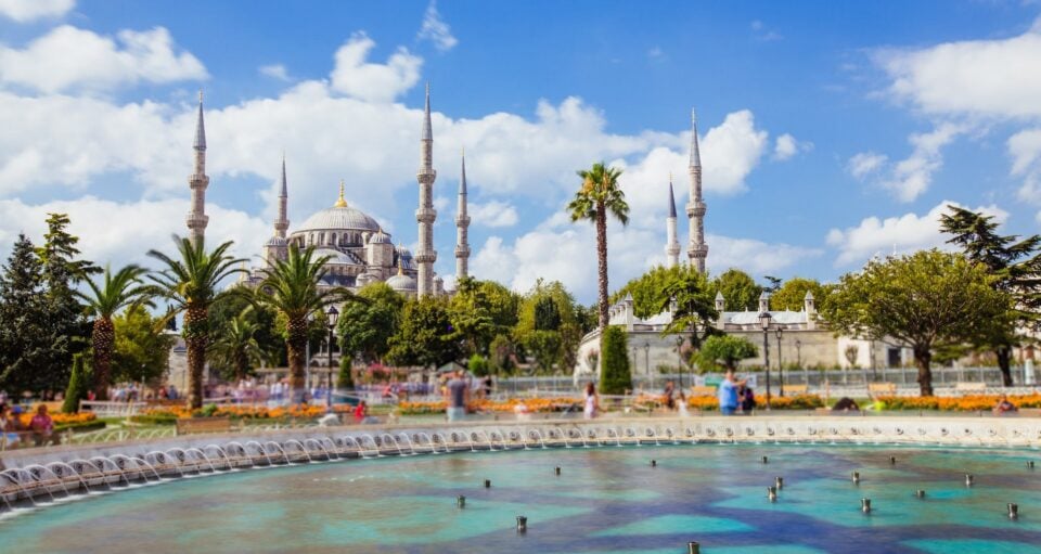 Turkey is a top destination among UAE travellers. Photo of Hagia Sophia in Istanbul by Vitaly Gariev on Unsplash