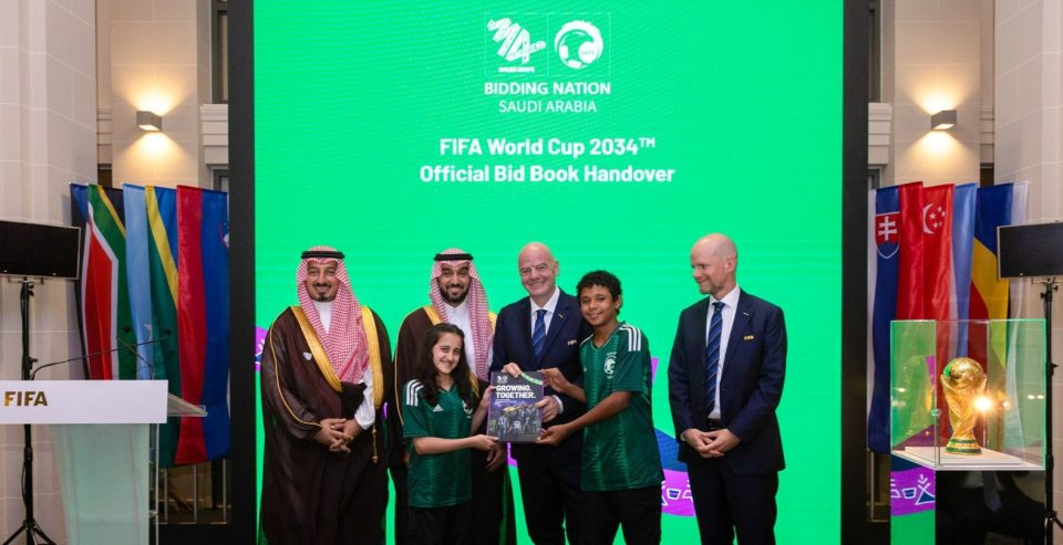 Saudi Arabia has officially submitted its bid to host the 2034 FIFA World Cup