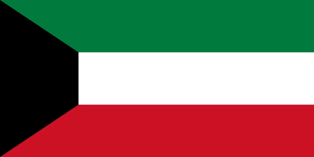 Kuwait flag - image courtesy of Unsplash