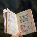 Passport stamps