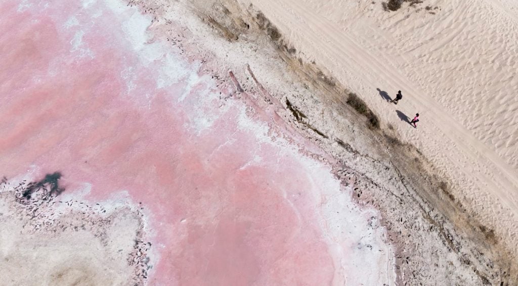 Pink lake, Ras Al Khaimah