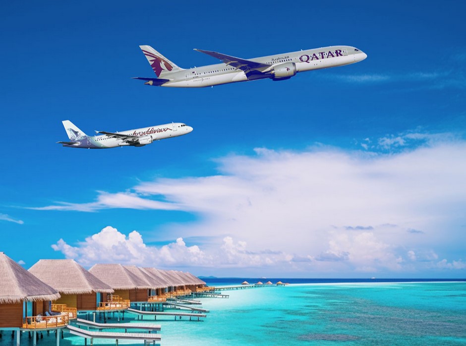 Qatar Airways partners with Maldivian 