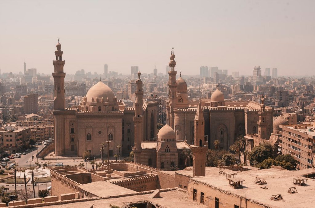 The Mosque of Rifai and Sultan Hassan in Cairo, Egypt