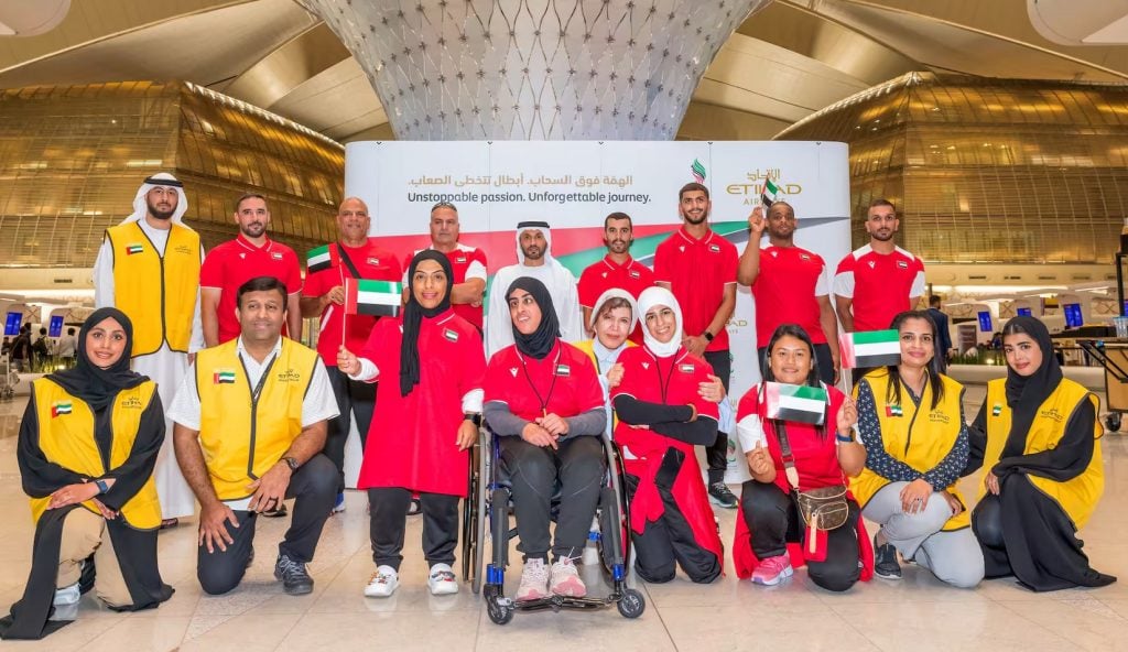 Warm send-off for UAE Paralympians