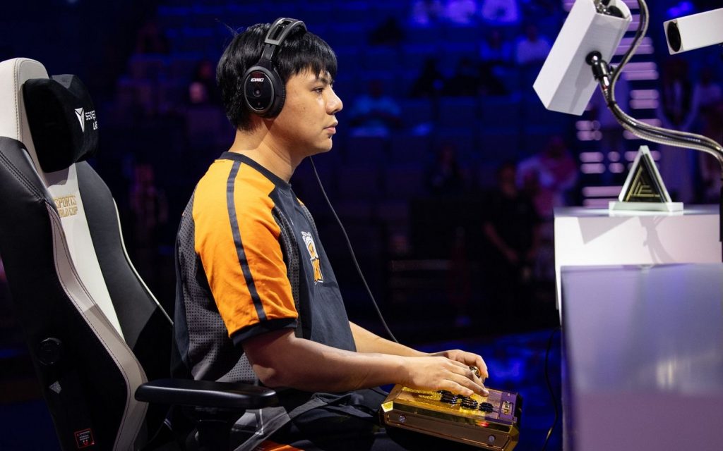 Winner of the the inaugural Esports World Cup Street Fighter 6 tournament, Zeng “Xiao Hai” Zhuojun