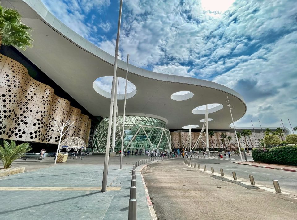 Airport in Marrakech, Morocco