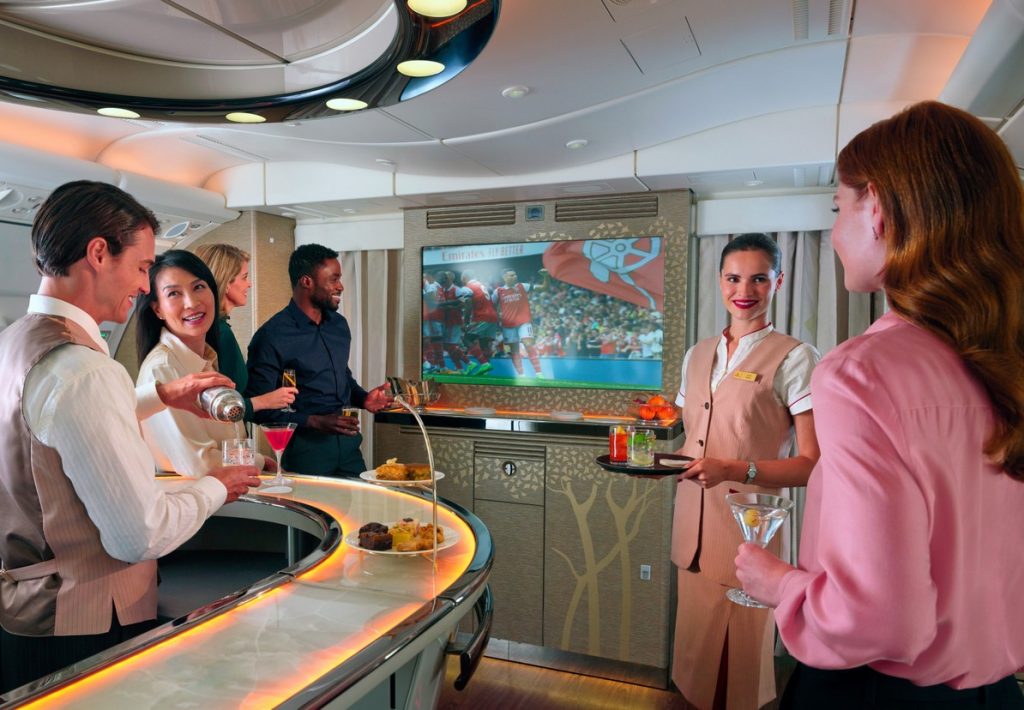 Emirates' award-winning inflight F&B