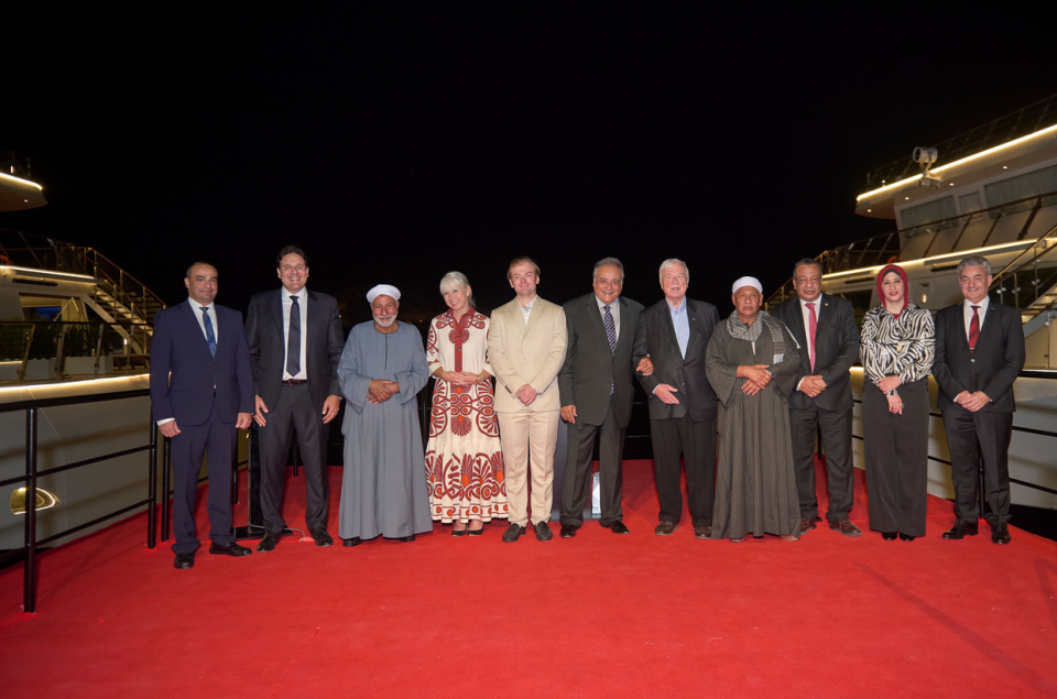 Naming ceremony of the Viking Hathor and the Viking Sobek in Luxor, Egypt