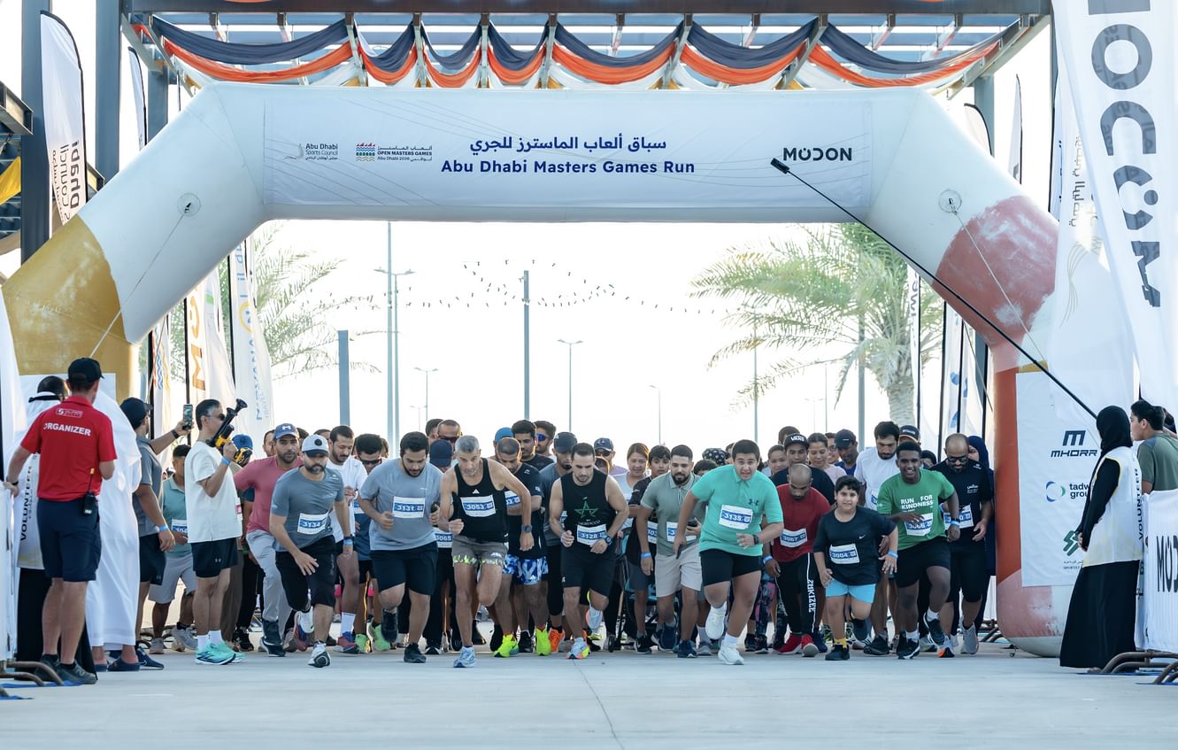 Abu Dhabi Masters Games participation
