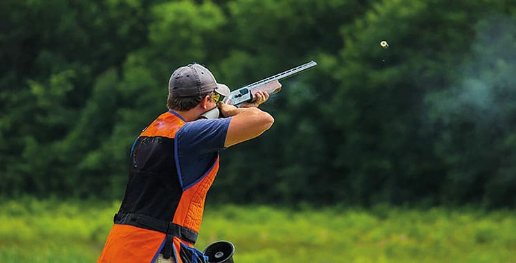 Promotional graphic for the ISSF World Cup Shotgun competition