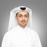 Hamad Ali Al-Khater, newly appointed CEO of Qatar Airways Group, in professional portrait