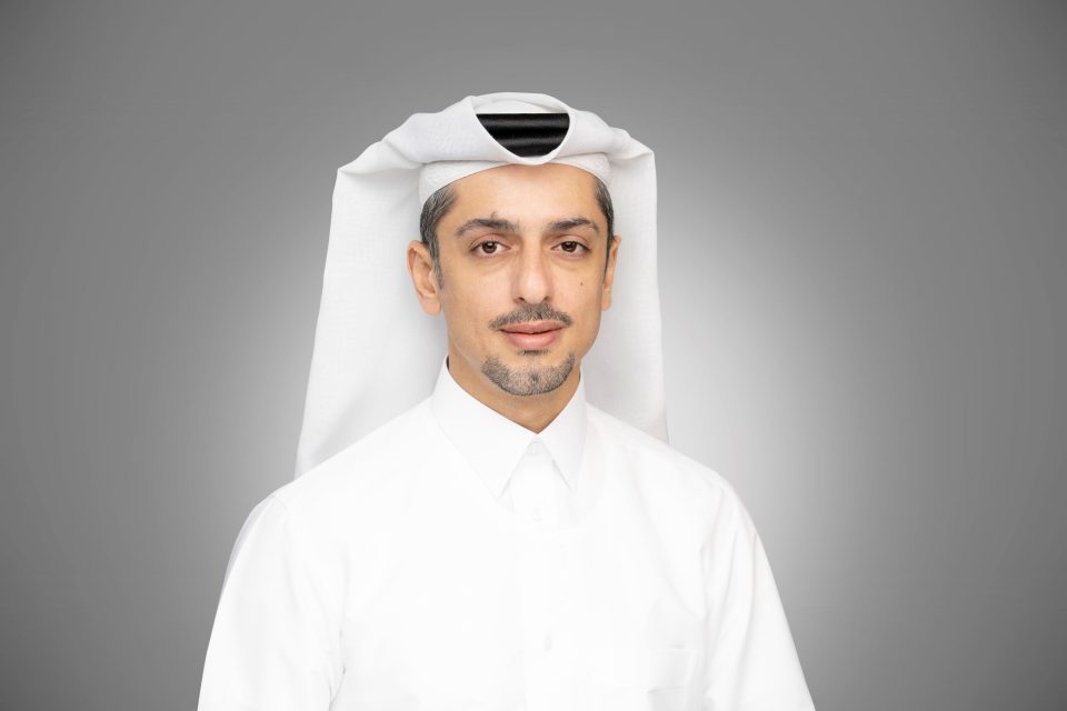 Hamad Ali Al-Khater, newly appointed CEO of Qatar Airways Group, in professional portrait