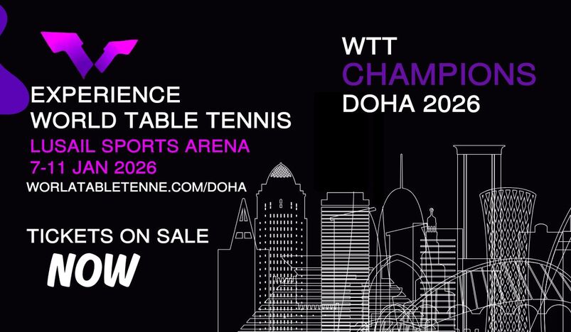 World Table Tennis series doha banner